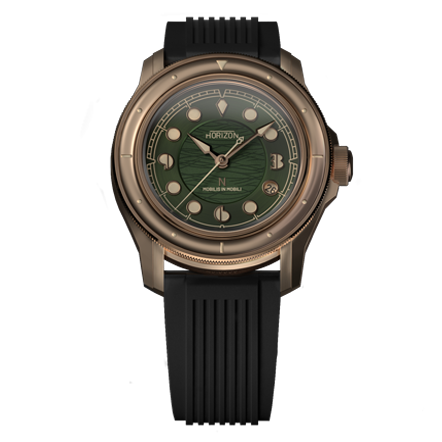 Horizon Watches Nautilus Myrtle Green Bronze
